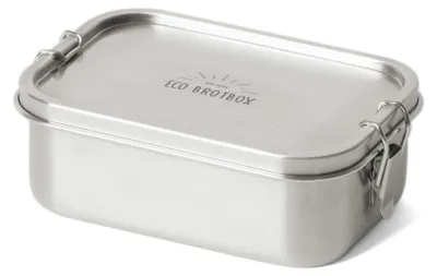 Produktbild von ECO Brotbox - Yogi+ - auslaufsichere Edelstahl Lunchbox (0,8L)