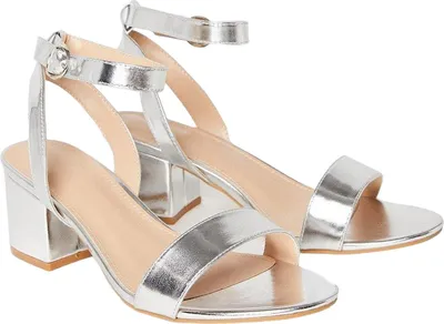 Obrázek produktu pro Dorothy Perkins - Dámské sandály "Tommi Barely There" DP5035 (40 EU) (Stříbrná)
