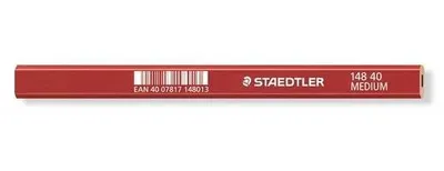 Obrázok produktu pre 12 ks STAEDTLER 148 40 tesárskej ceruzky, stredná tvrdosť, 100