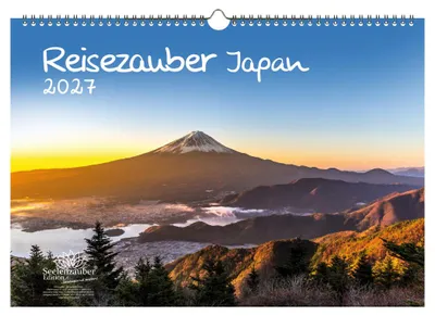 Produktbild von Reisezauber Japan DIN A3 Kalender für 2027 Tokio Stadt Reise Urlaub