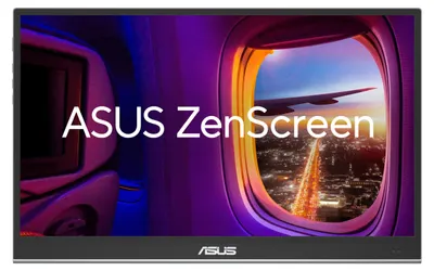 Produktbild von ASUS ZenScreen MQ16AHE Computerbildschirm 39,6 cm (15.6") 1920 x 1080 Pixel Full HD OLED Silber