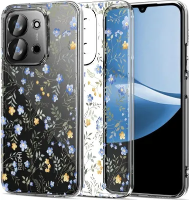 Obrázok produktu pre Tech Protect FlexAir puzdro na mobilný telefón kompatibilné s Xiaomi Poco C85 173 mm sedmokráska biela priehľadná