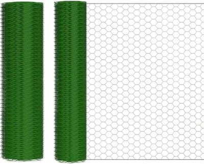 Produktbild von Maschendrahtzaun 25 m, Höhe 1 m, für Garten, Vorgarten, Terrasse und Balkon