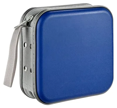 Imagen del producto de Estuche para CD, capacidad para 96 discos, soporte para estuche, organizador de almacenamiento