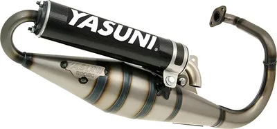 Image de Système d?èchappement Yasuni Scooter Z avec homologation, carbone pour Peugeot debout, Peugeot Speedfight 2 LC AC 1 307 WRC Vivacity SV GEO Elyseo Elystar Buxy Speedake Squab Metal-X