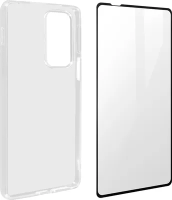 Produktbild von Avizar, 360° Schutz-Set: Hülle und Folie für Motorola Edge 20 Pro, Schwarz