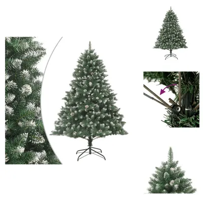 Obrázok produktu pre vidaXL Umelý vianočný stromček so stojanom 180 cm PVC - Vianočné stromčeky
