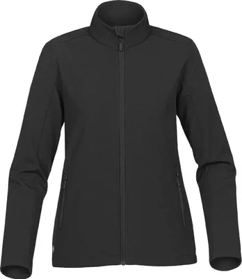 Produktbild von Stormtech Damen Softshell-Jacke Orbiter BC4124 (L) (Schwarz/Dunkelgrau)
