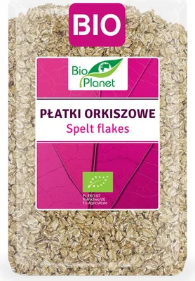 PŁATKI ORKISZOWE BIO 1 kg - BIO PLANET
