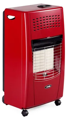 Produktbild von Bartolini Infrarot-Gasheizung Bella I GPL 4200W Piezoelektrisch 3 Leistungsstufen Rot