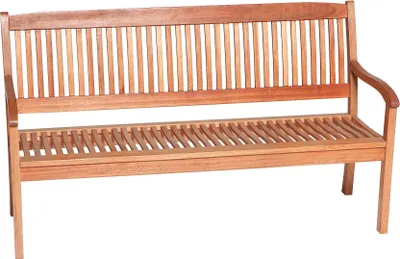 Produktbild von Merxx Maracaibo 3místná zahradní lavice Eukalyptus přírodní 63,5 cm x 157 cm x 91 cm