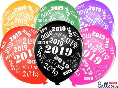 Image de Silvesterballons 2019 1 Stk