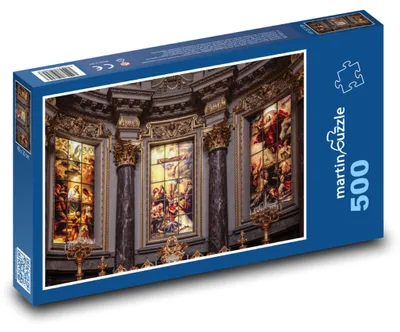 Obrázek produktu pro martinpuzzle - Puzzle 500 - Kostel - oltář