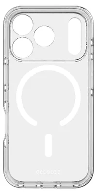 Image de Decoded, coque de protection MagSafe hybride antichoc DropTec pour iPhone 17 Pro Max, transparente