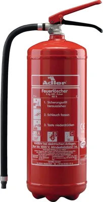 Produktbild von Adler 802101.1215 Feuerlöscher Dauerdruck 6kg