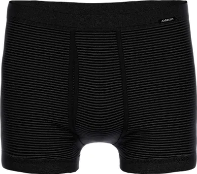 Produktbild von AMMANN Herren Boxershorts - Boxer Briefs Jeans, Weichbund, Eingriff, Feinripp, Baumwollmischung Anthrazit 3XL