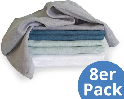 Produktbild von Makian Mullwindel / Mulltuch 8er Pack 80 x 80