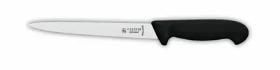 Obrázek produktu pro Kuchařský nůž filetovací Giesser Messer pružný - barva černá velikost 18cm