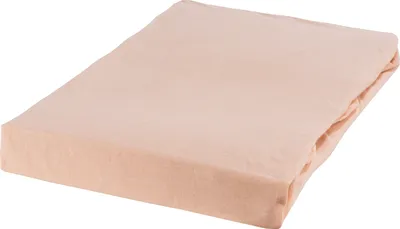 Produktbild von Spannbettlaken - Apricot - Baumwolle - 100 x 200 cm