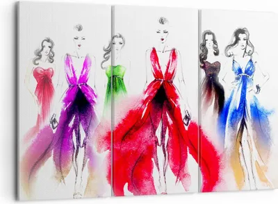 Produktbild von Bild auf Leinwand - Leinwandbild - Fotomodell Frau - 105x70cm - Wand Bild - Wanddeko - Wandbilder - Leinwanddruck - Bilder - Kunstdruck - Wanddekoration - Leinwand bilder - Wandkunst - CE105x70-3651