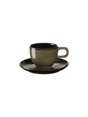 Obrázek produktu pro ASA Selection kolibri šálek na espresso s podšálkem, kaštanově hnědý