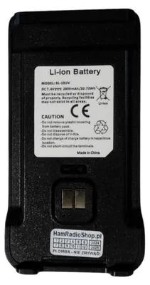 Produktbild von 2800mAh Akku für TYT TH-UV88 TH-UV98 P15UV mit USB C BL-13UV