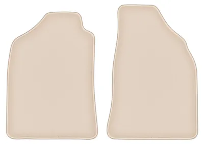 Produktbild von DURBAN Beige Velours-Fußmatten vorne für Ford Ranger MK2 Pick-up (2007-2012)