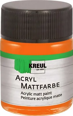 Image de Kreul 75504 Peinture acrylique orange 50 ml 1 pc