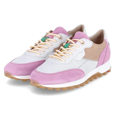 Produktbild von LLoyd Damen Low Sneaker NORA Rosa-Weiß Leder