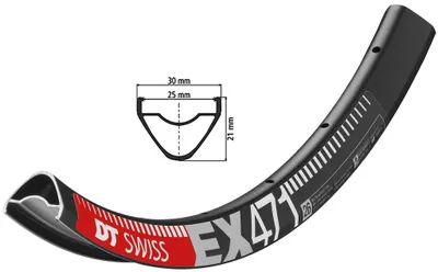 Immagine prodotto di Cerchio DT Swiss EX 471, misura: 26 pollici, foro raggi: 32 fori