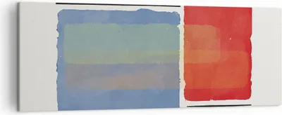 Produktbild von Bild auf Leinwand - Leinwandbild - Einteilig - Stück Geometrisch Rechtecke - 140x50cm - Wand Bild - Wanddeko - Wandbilder - Leinwanddruck - Bilder - Wanddekoration - Leinwand bilder - AB140x50-4809