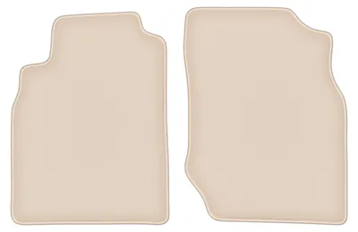 Produktbild von DURBAN Beige Velours-Fußmatten vorne für Nissan Almera N16 Schrägheck (2000-2006)