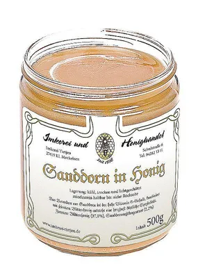 Image de Argousier au miel 500g | Apiculture Tietjen