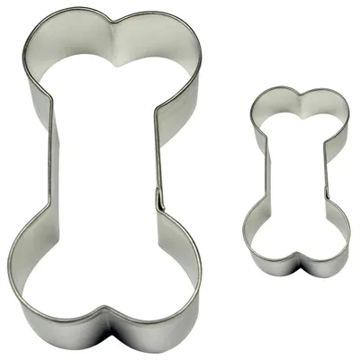 Productafbeelding van PME Bone Set, set van 2, Ocel, roestvrij staal, 2 stuks, 77 mm, 46 mm, 76 mm