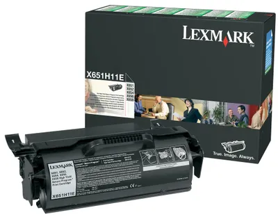 Obrázek produktu pro Lexmark X65x High Yield Return Program Print Cartridge, Černá