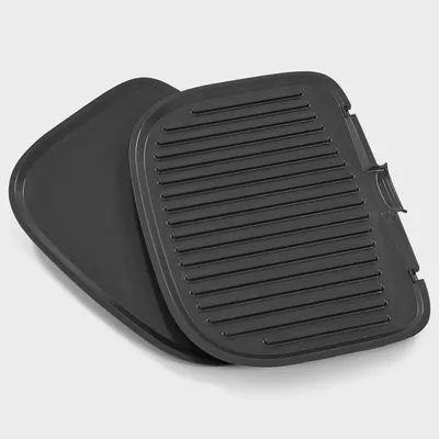 Image de Ensemble plaque de cuisson et plaque grill Smeg MGGP01