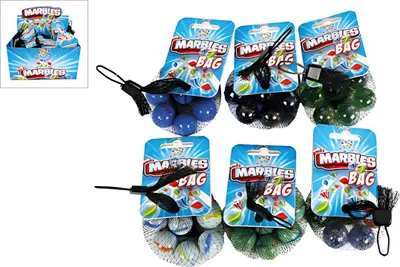 Immagine prodotto di Biglie Toysquare in rete 8x25mm assortite