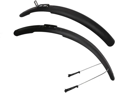 Productafbeelding van Spatbordenset MTB - Voor 26/27,5/29 inch en 700c - Zwart