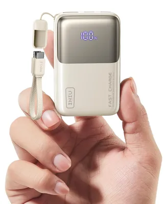 Immagine prodotto di Power bank ultra-compatta INIU, 10000mAh, ricarica rapida da 45W con cavo USB-C