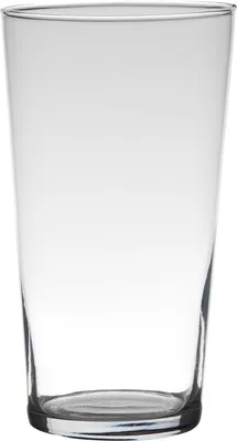 Produktbild von Dekoglas, Vase CONICAL konisch rund H. 25cm D. 14cm transparent Glas Hakbijl