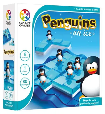Produktbild von SmartGames Penguins on ice, 6 Jahr(e), Mehrfarbig