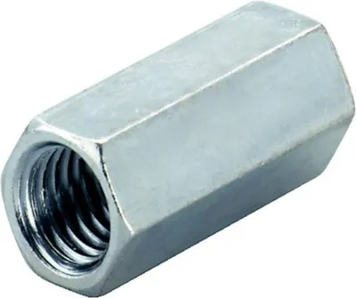 Produktbild von Fischer 79691, Sechskantmutter, Stahl, Stahl, M10, DIN EN 10263-2, 13 mm