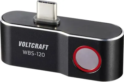 Immagine prodotto di VOLTCRAFT WBS-120 Termocamera da -20 a 400 °C 120 x 90 pixel 25 Hz Connessione USB-C® per dispositivi Android (VC-14378990)