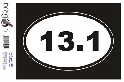 Produktbild von Aufkleber / Autoaufkleber - JDM / Die cut / Auto / OEM - 13.1 run - 170x110mm pink - Heckscheibe / Heckscheibenaufkleber