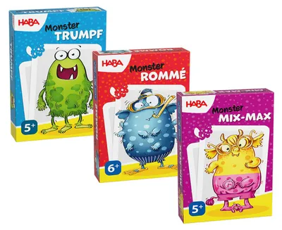 Produktbild von HABA Unisex Spielesammlung Kartenspiele 5-6 Jahre 3-Pack
