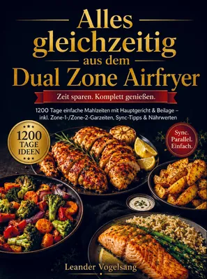 Produktbild von Alles gleichzeitig aus dem Dual Zone Airfryer