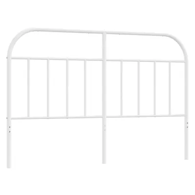 Obrázek produktu pro Kovové náhradní čelo postele bílé 150 cm