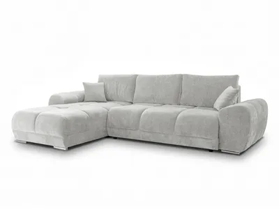 Produktbild von Ecksofa SYDNEY L-Form mit Bettkasten und zusätzlichen Kissen, Vibe 86