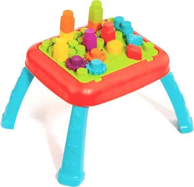 Productafbeelding van Activiteitstafel - Speeltafel met spellen - Uren speelplezier - 20 delen 4 spellen - 45 x 37 cm - Multicolor