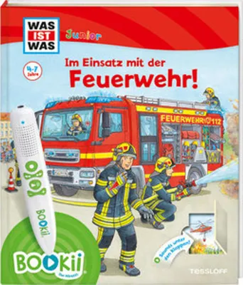 Produktbild von BOOKii® WAS IST WAS Junior Im Einsatz mit der Feuerwehr!